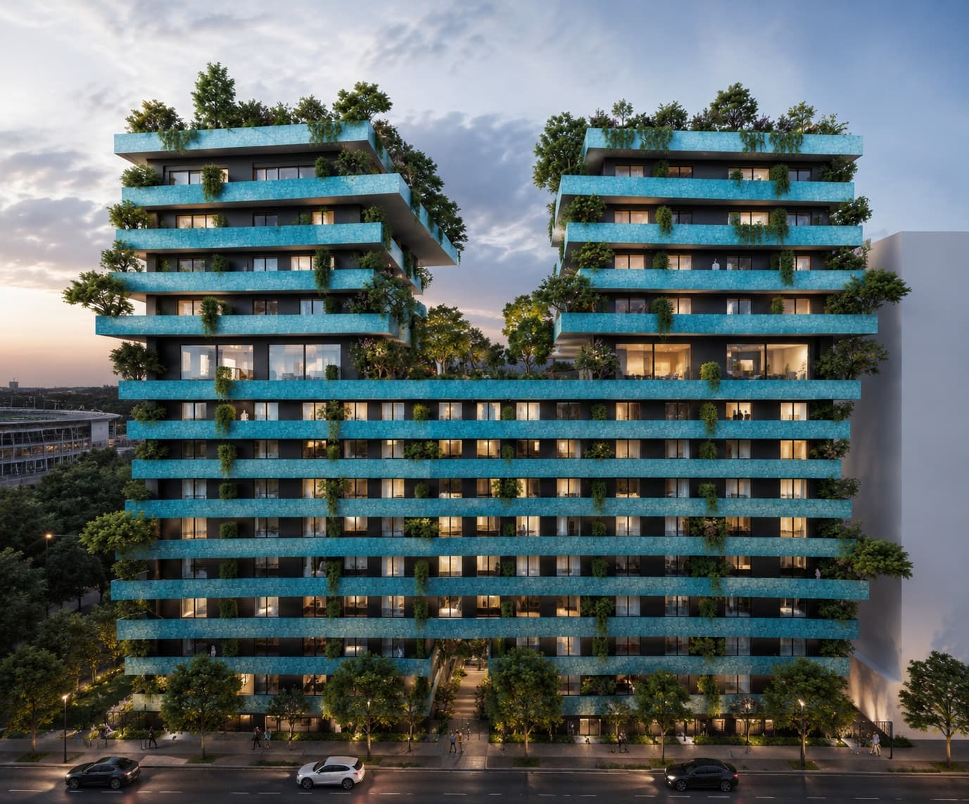 Azzure Living — fasada