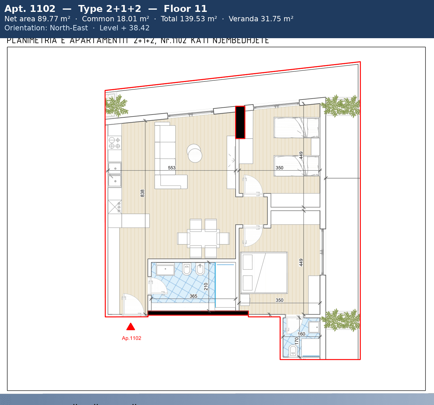 Planimetria A-11-02